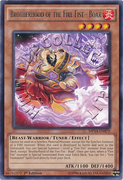 Brotherhood of the Fire Fist - Boar