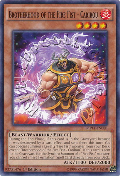 Brotherhood of the Fire Fist - Caribou