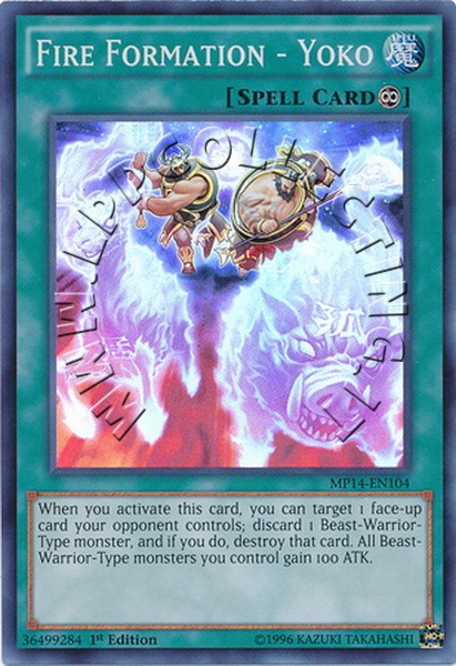 Fire Formation - Yoko