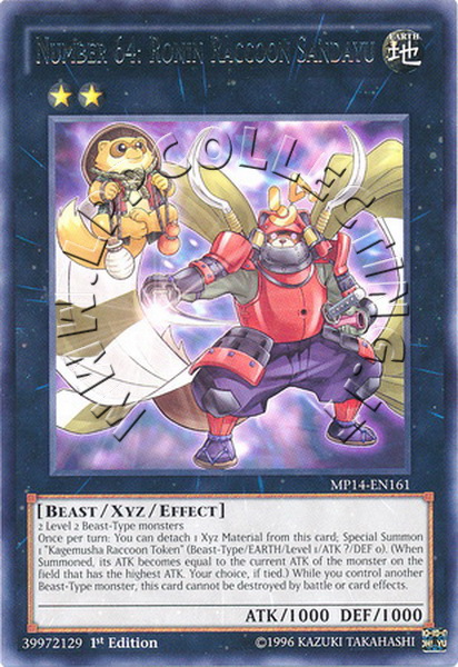 Number 64: Ronin Raccoon Sandayu