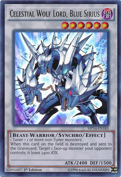Celestial Wolf Lord, Blue Sirius