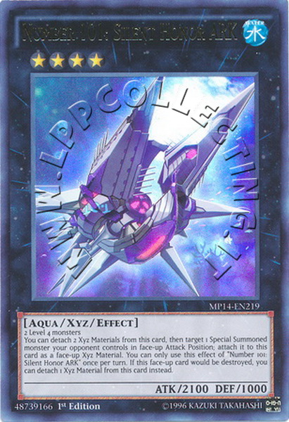 Number 101: Silent Honor ARK