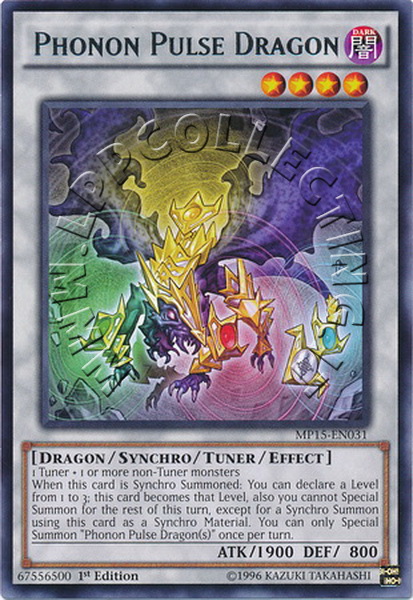 Phonon Pulse Dragon