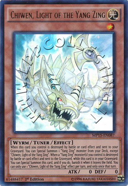 Chiwen, Light of the Yang Zing
