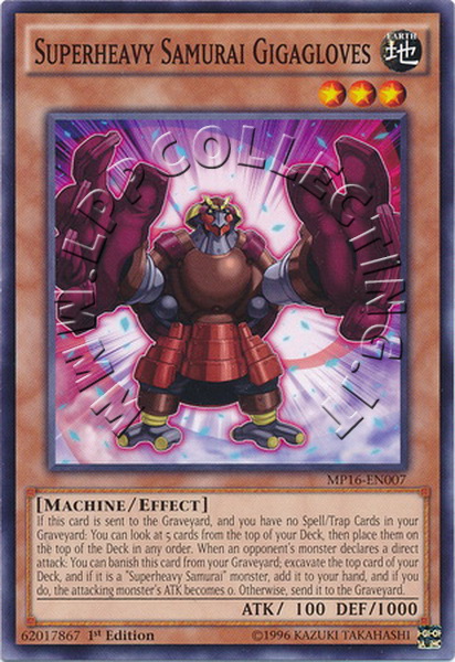 Superheavy Samurai Gigagloves