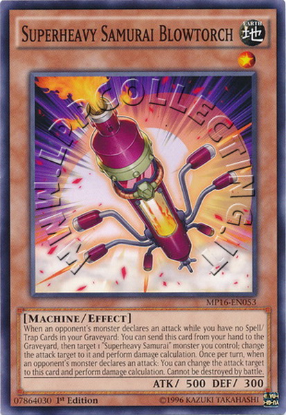 Superheavy Samurai Blowtorch