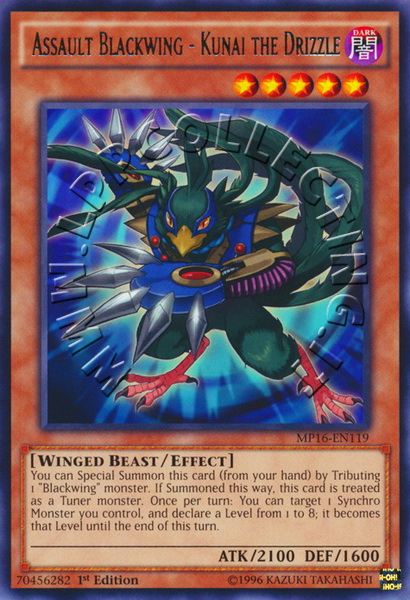 Assault Blackwing - Kunai the Drizzle