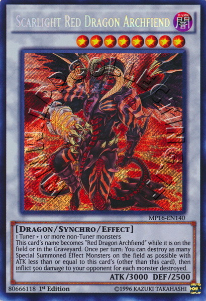 Scarlight Red Dragon Archfiend
