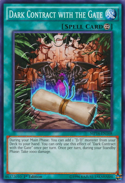 Dark Contract with the Gate