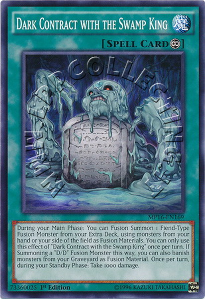 Dark Contract with the Swamp King
