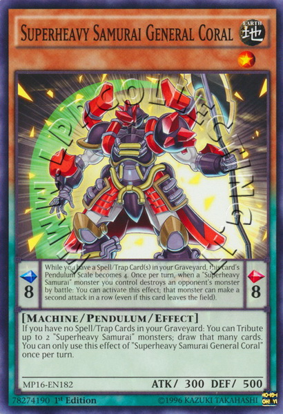 Superheavy Samurai General Coral