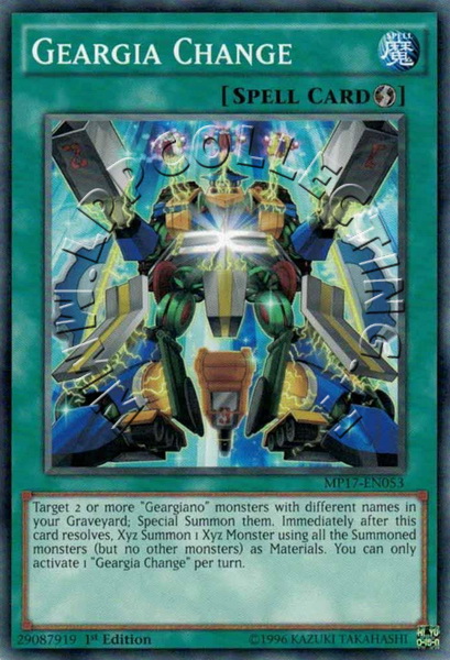 Geargia Change