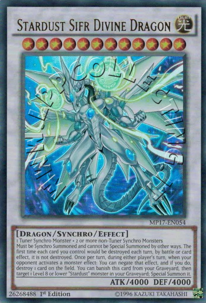 Stardust Sifr Divine Dragon