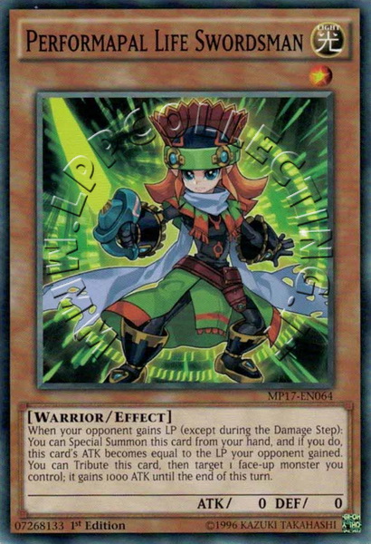 Performapal Life Swordsman