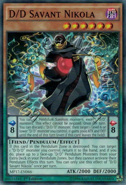 D/D Savant Nikola