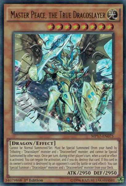 Master Peace, the True Dracoslayer