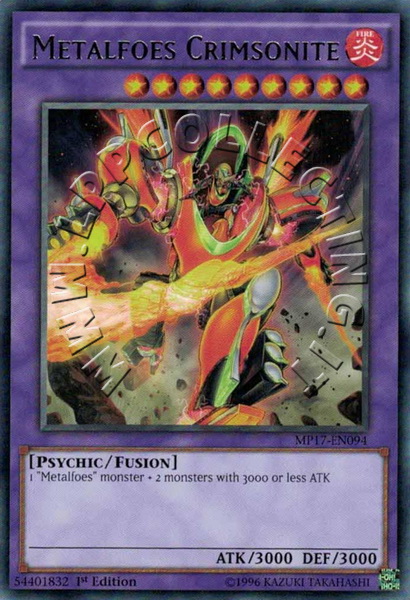 Metalfoes Crimsonite