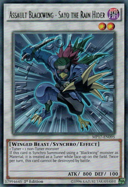 Assault Blackwing - Sayo the Rain Hider