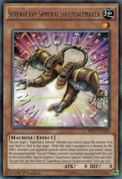 Superheavy Samurai Soulpeacemaker
