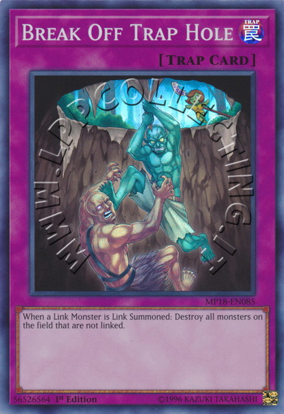 Break Off Trap Hole