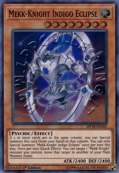Mekk-Knight Indigo Eclipse