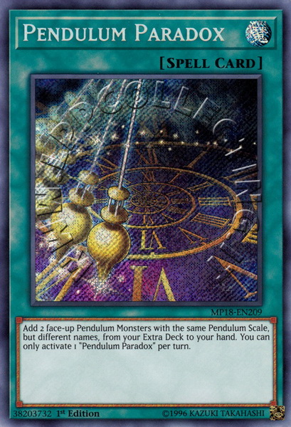 Pendulum Paradox