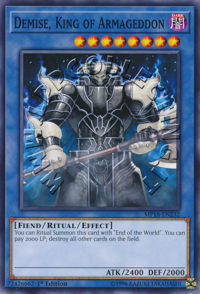 Demise, King of Armageddon