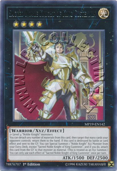 Sacred Noble Knight of King Custennin