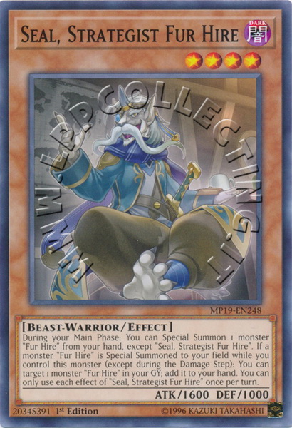 Seal, Strategist Fur Hire
