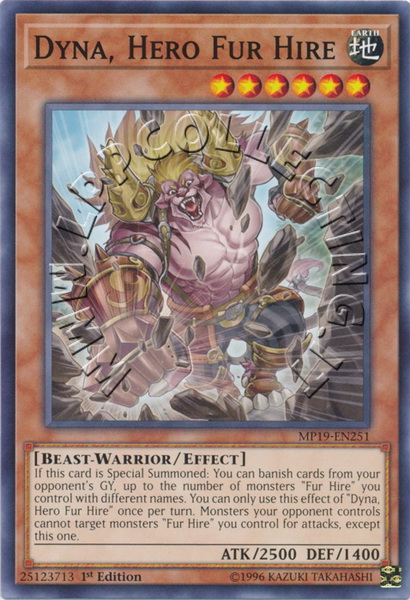 Dyna, Hero Fur Hire