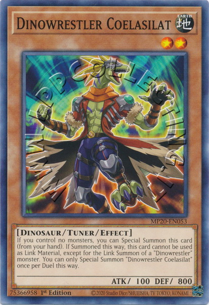 Dinowrestler Coelasilat