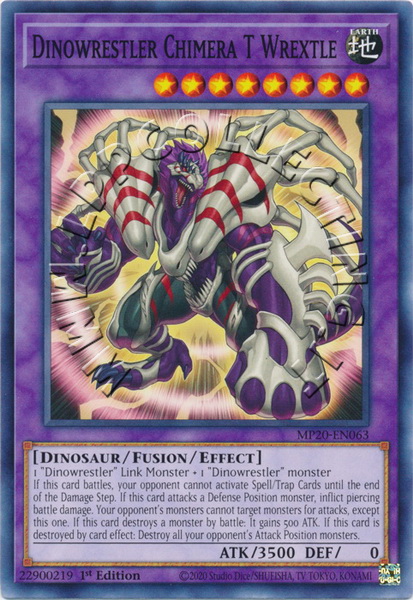 Dinowrestler Chimera T Wrextle