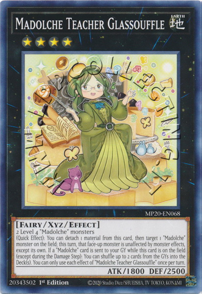 Madolche Teacher Glassouffle