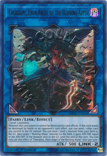 Cherubini, Ebon Angel of the Burning Abyss