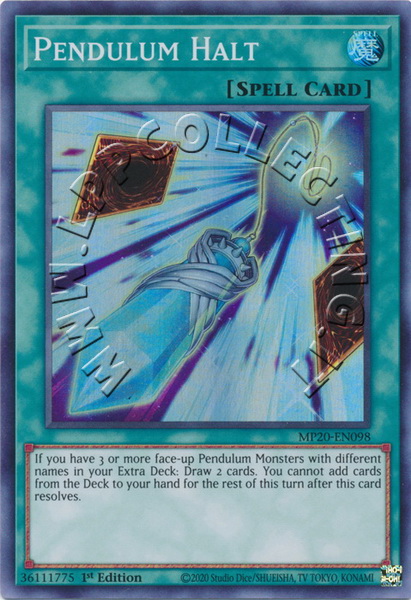 Pendulum Halt