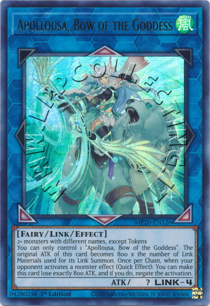 Apollousa, Bow of the Goddess