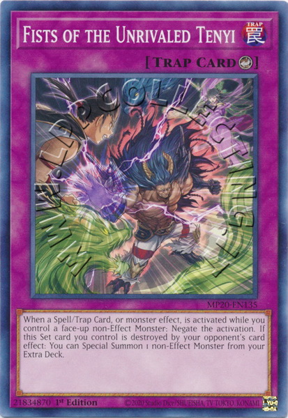 Fists of the Unrivaled Tenyi
