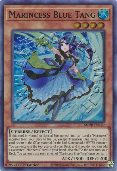 Marincess Blue Tang