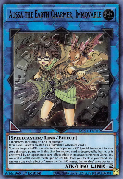 Aussa the Earth Charmer, Immovable