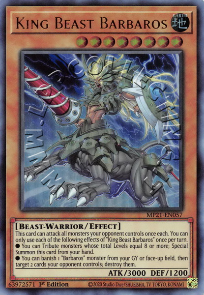 King Beast Barbaros