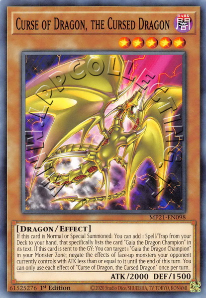 Curse of Dragon, the Cursed Dragon