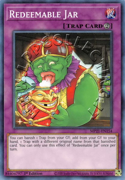 Redeemable Jar