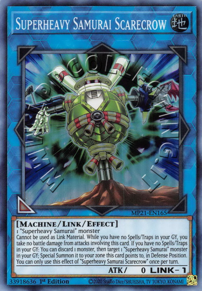 Superheavy Samurai Scarecrow