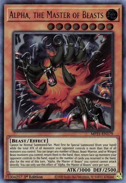 Alpha, the Master of Beasts