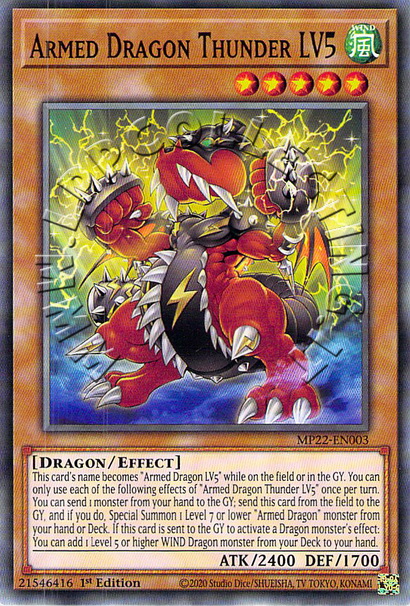 Armed Dragon Thunder LV5 