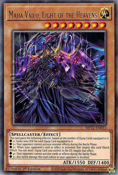 Maha Vailo, Light of the Heavens 