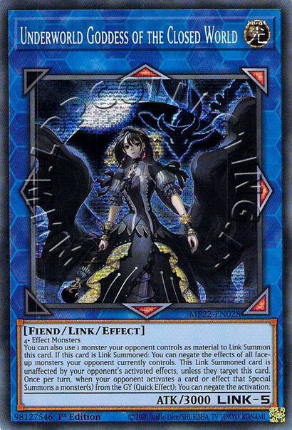 Underworld Goddess of the Closed World 