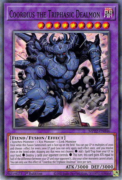 Coordius the Triphasic Dealmon 