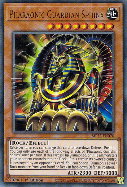 Pharaonic Guardian Sphinx 