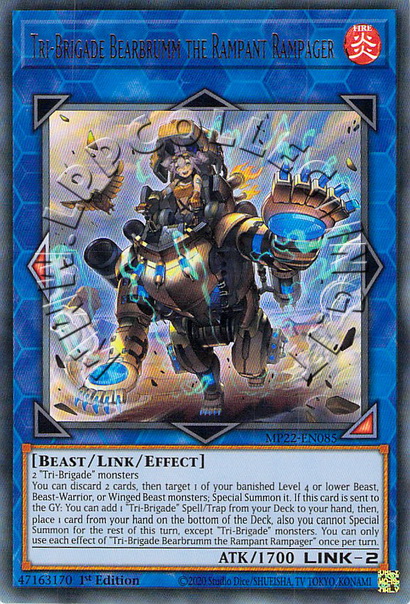 Tri-Brigade Bearbrumm the Rampant Rampager 